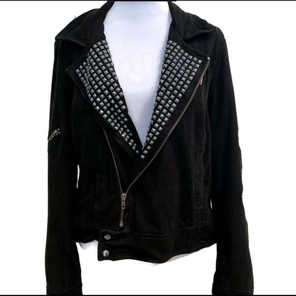 Muubaa Jackets & Blazers - Studded Leather Jacket